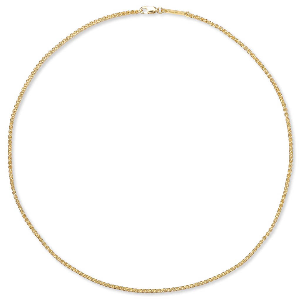 Spike Chain Gold - S925 Sterling Silver with 18K Gold Plating
