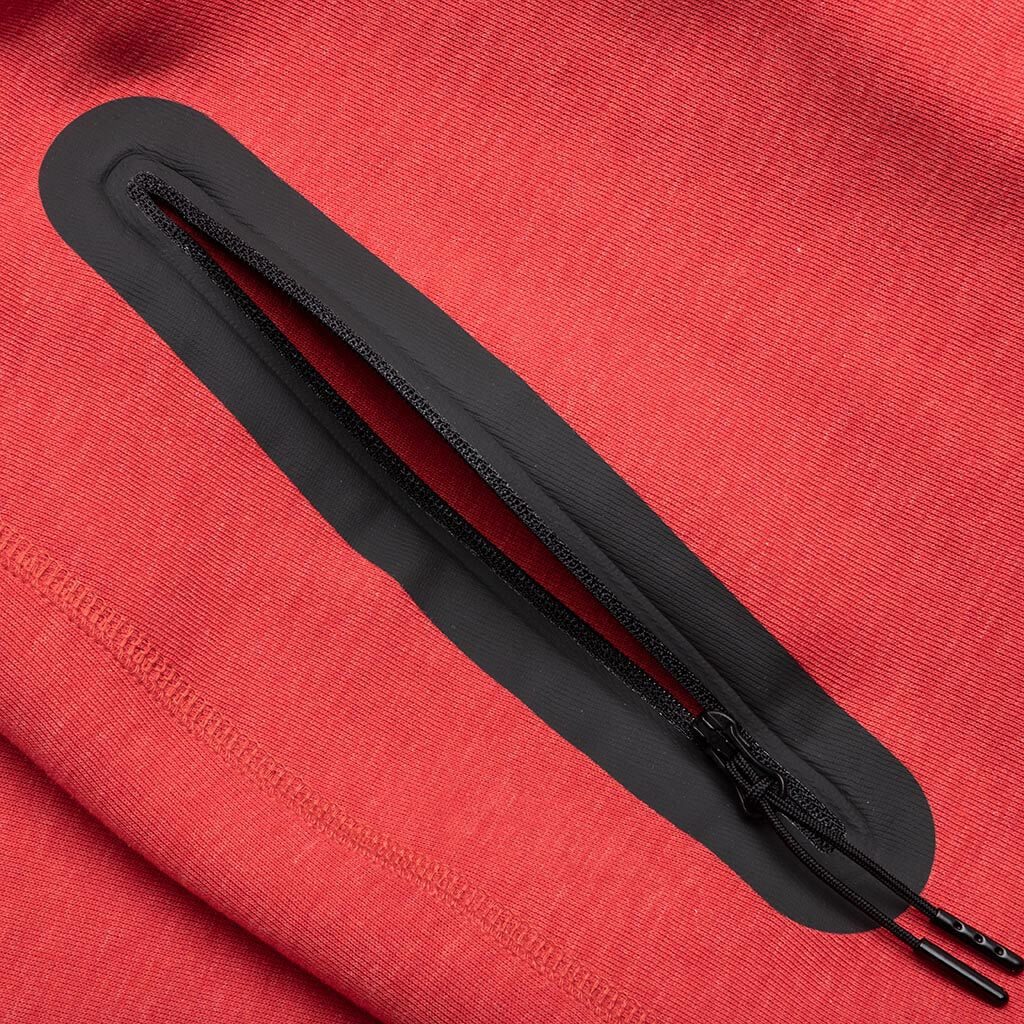 Sportswear Tech Fleece Open Hem Sweatpants - Light University Red Heather/Black, , large image number null