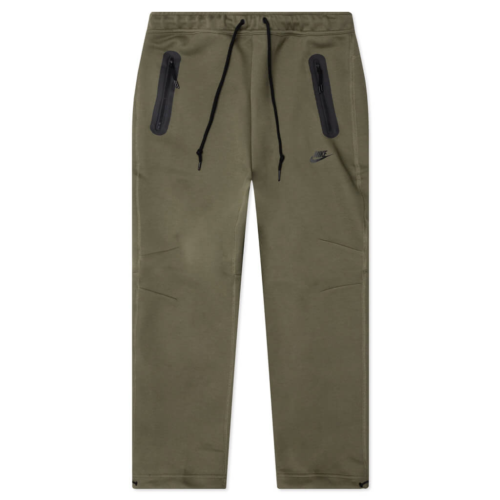 Sportswear Tech Fleece Open Hem Sweatpants - Medium Olive/Black