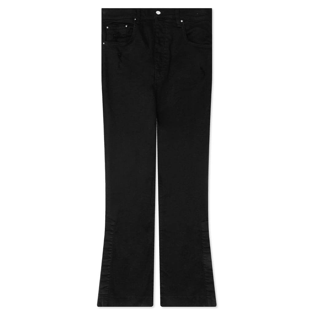 Stack Kick Flare Jean - Black