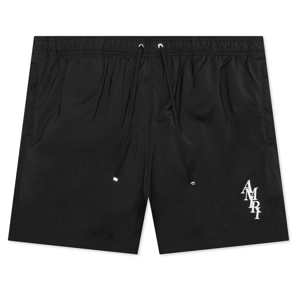 Stack Swim Trunk - Black