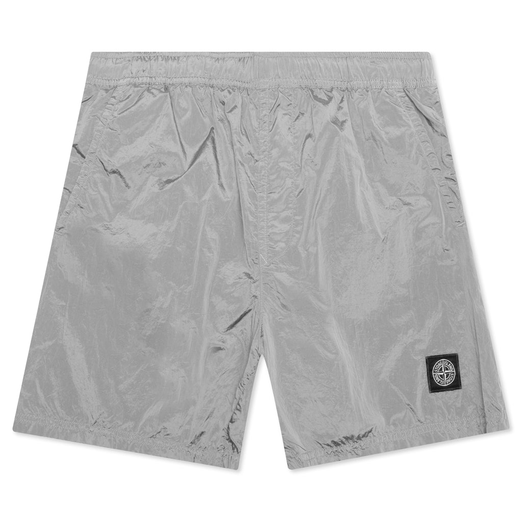 Nylon Metal Shorts - Ice