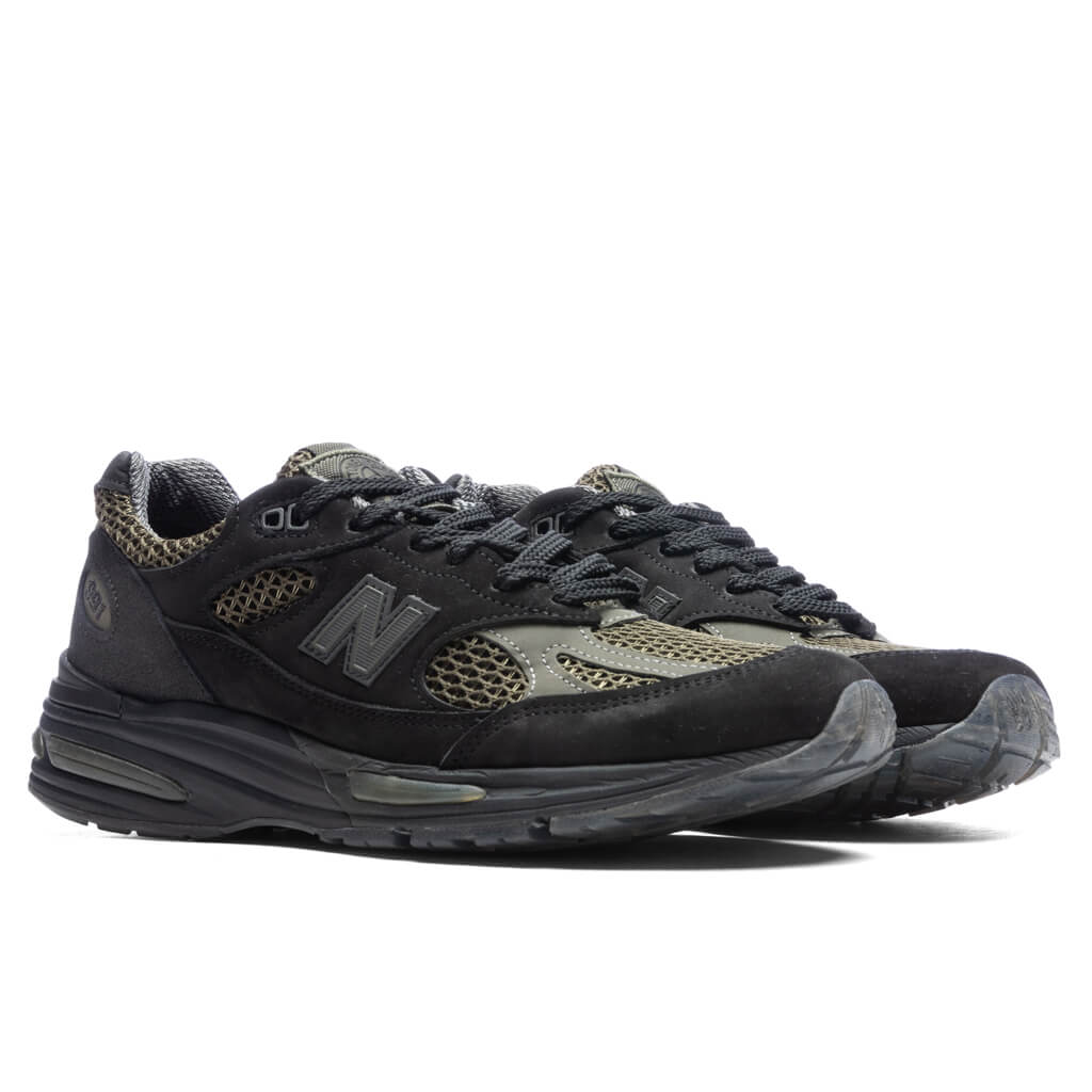 Stone Island x New Balance 991v2 - Black/Olive, , large image number null