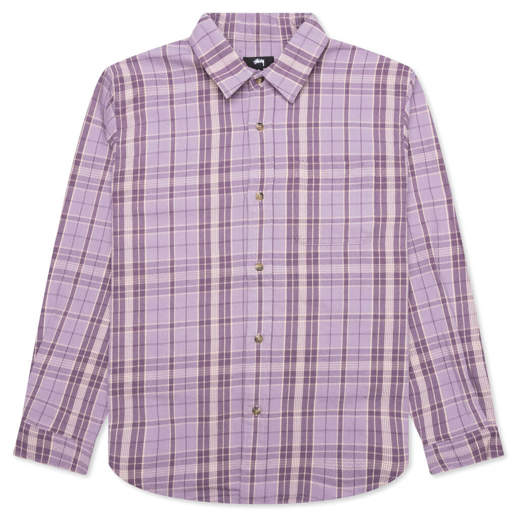 Stones Plaid Shirt - Lavender