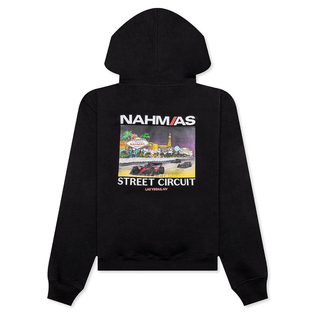 Feature x Nahmias Street Circuit Hoodie - Black