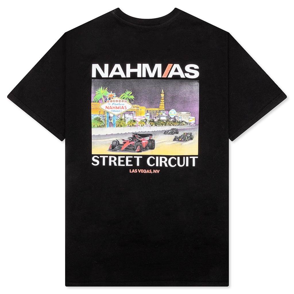 Feature x Nahmias Street Circuit Tee - Black