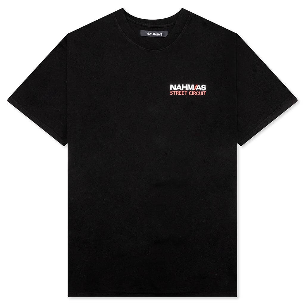 Feature x Nahmias Street Circuit Tee - Black