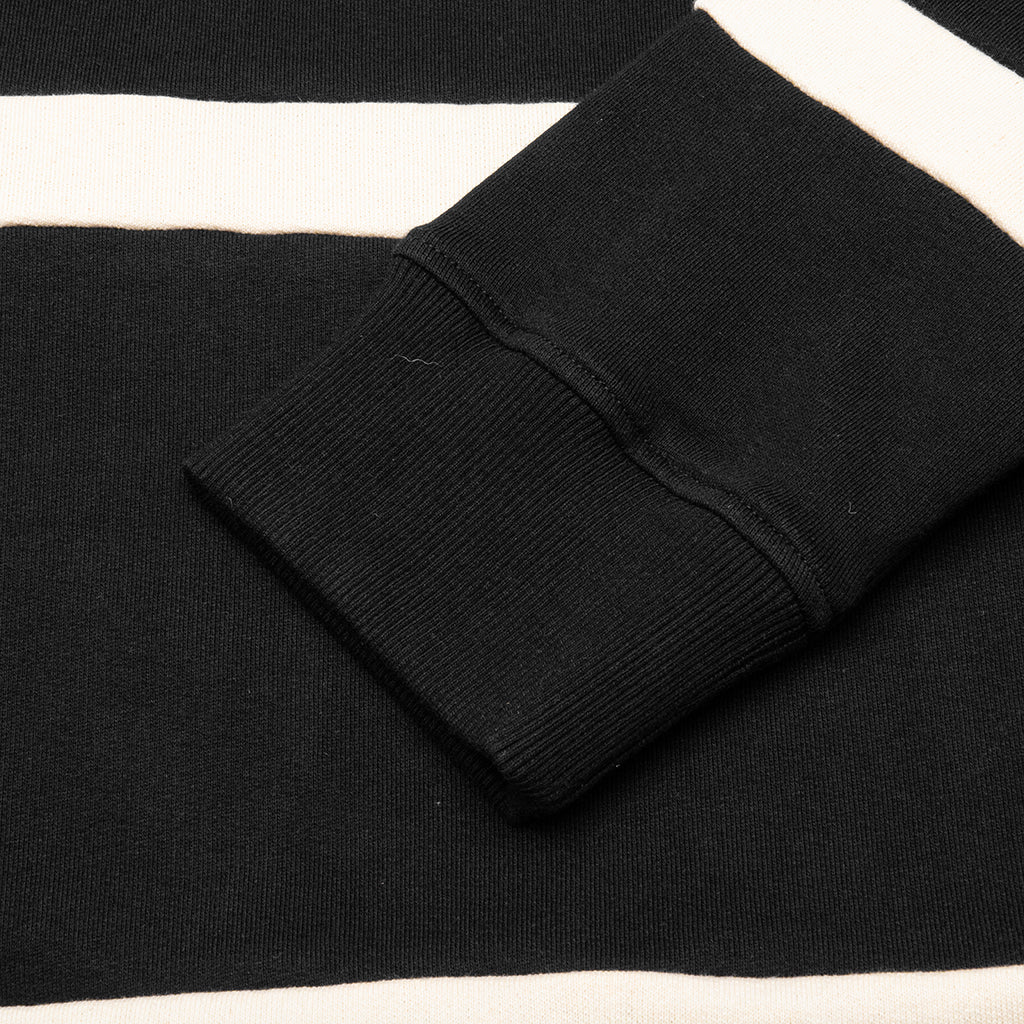 Stripe Sweatshirt - Black/Natural, , large image number null