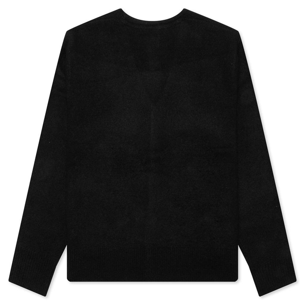 Brushed Cardigan - Black, , large image number null