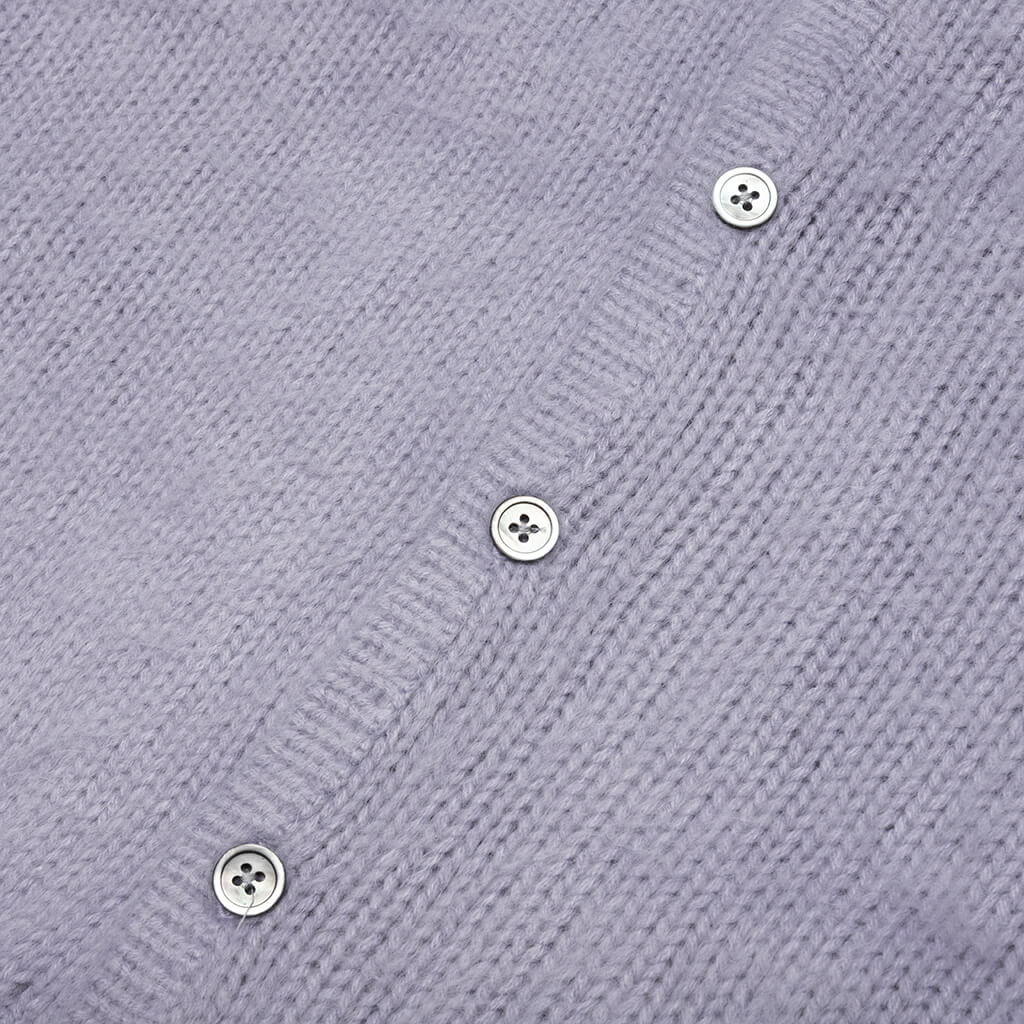 Brushed Cardigan - Lavender, , large image number null