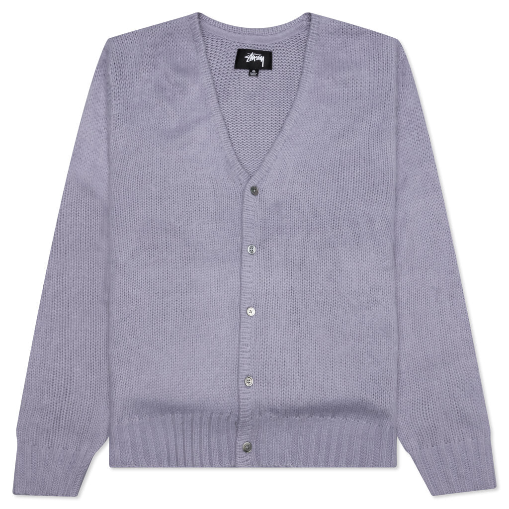 Brushed Cardigan - Lavender, , large image number null