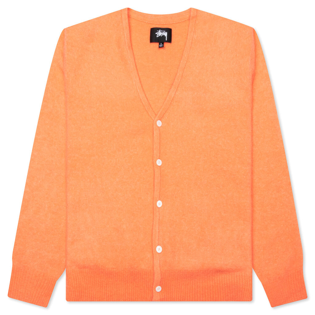 Brushed Cardigan - Peach