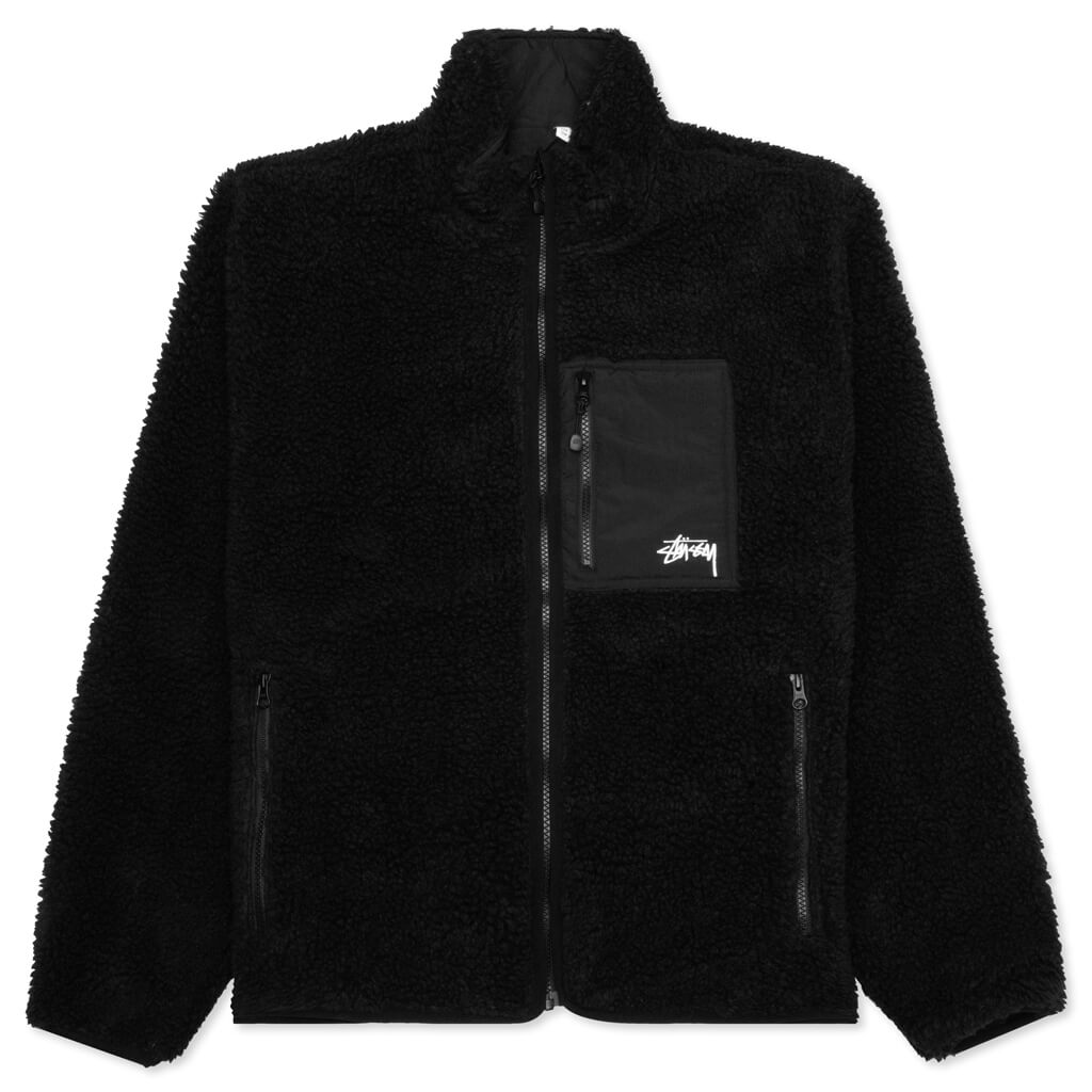 Sherpa Reversible Jacket - Black