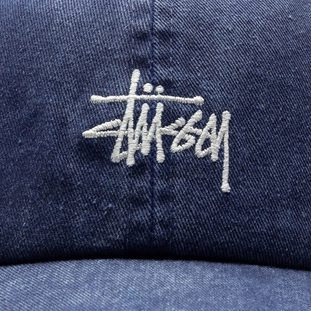 Washed Stock Low Pro Cap - Navy