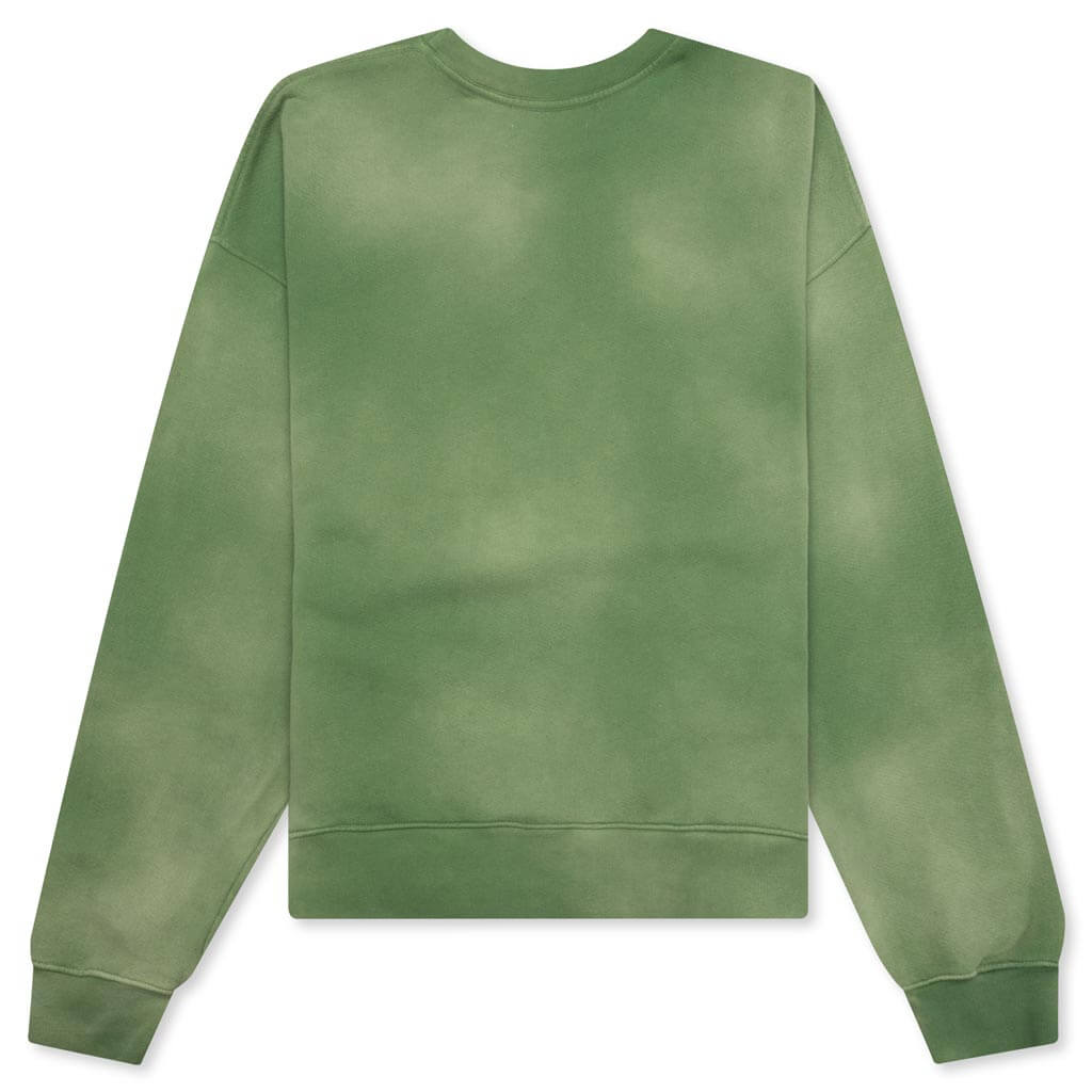 Summerland Collegiate Crewneck - Vintage Seaweed