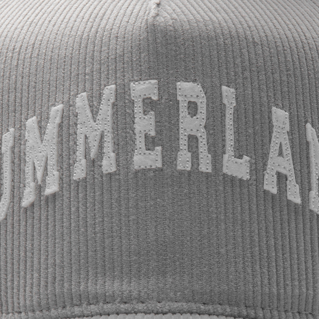 Summerland Corduroy Trucker Hat - Grey