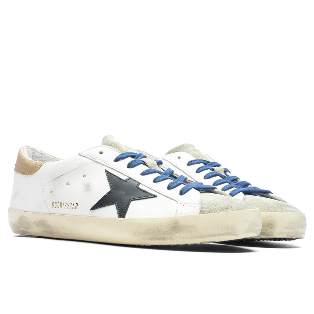 Super-Star Sneakers - White/Taupe/Black