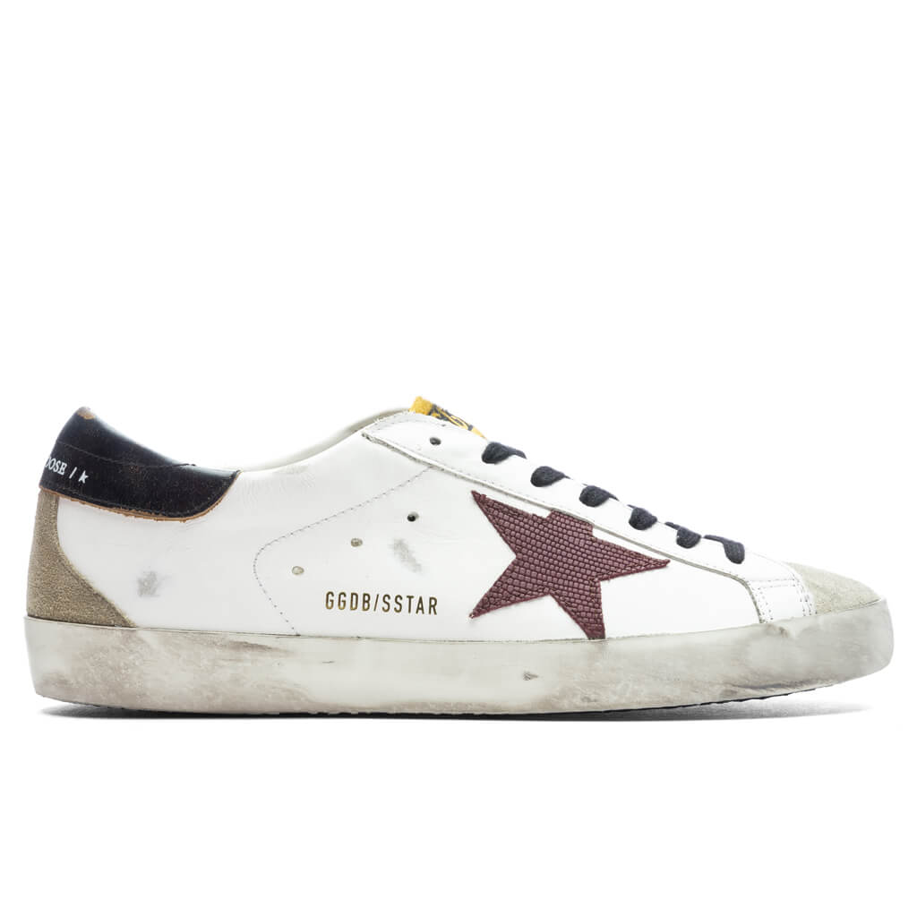 Super-Star Sneakers - White/Taupe/Bordeaux/Black, , large image number null