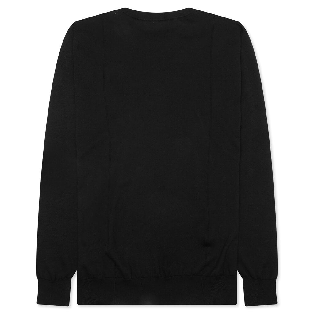 Cotton Sweater - Black