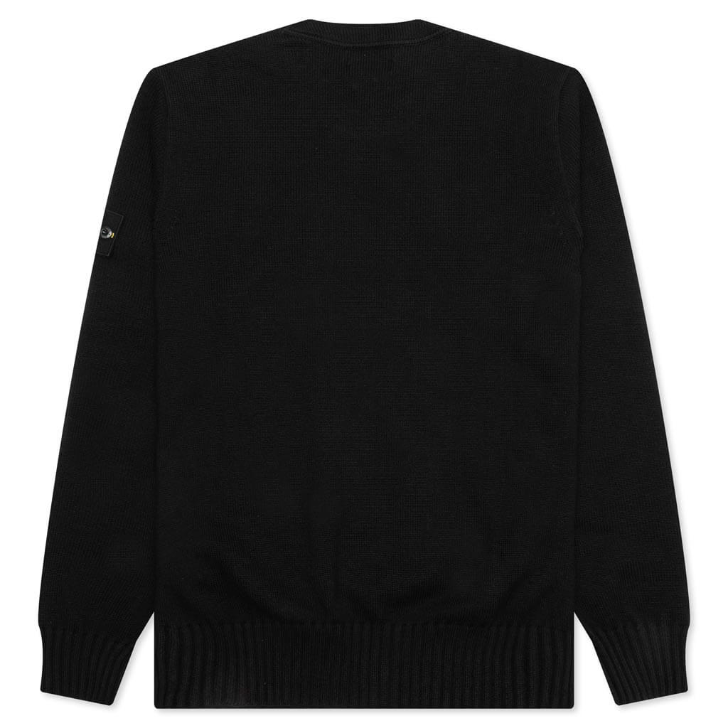Knitted Sweater - Black, , large image number null