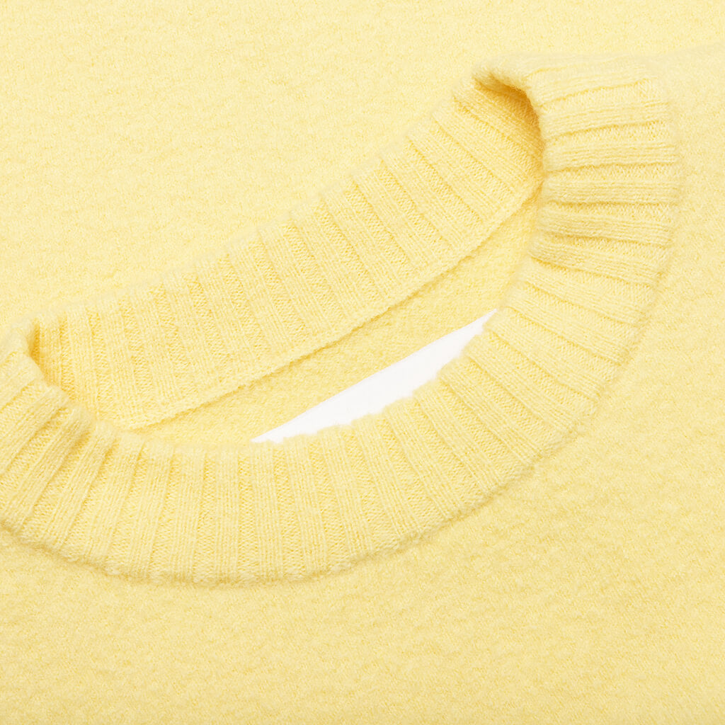Crew Knit Sweater - Lemon, , large image number null