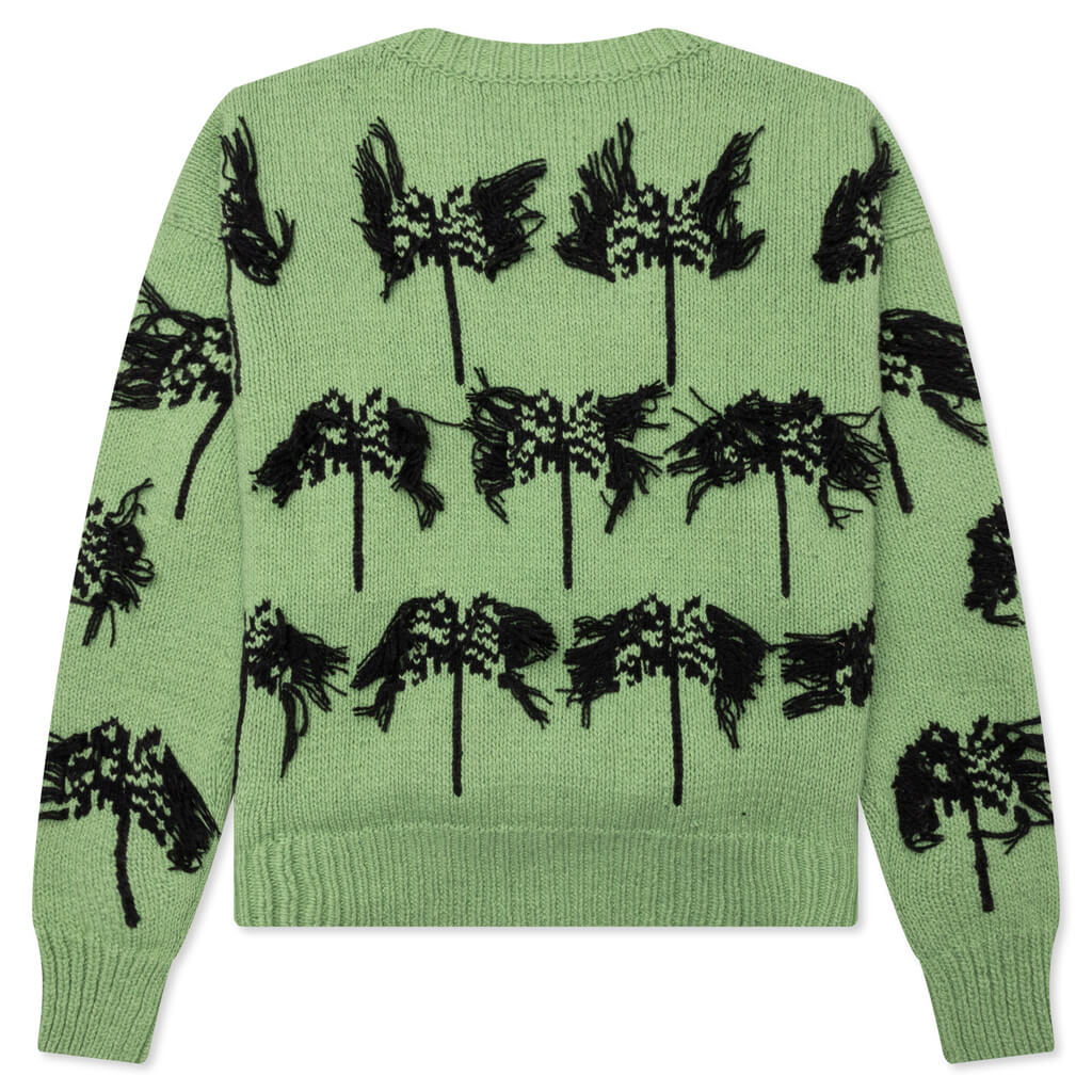 Sweater - Open Green