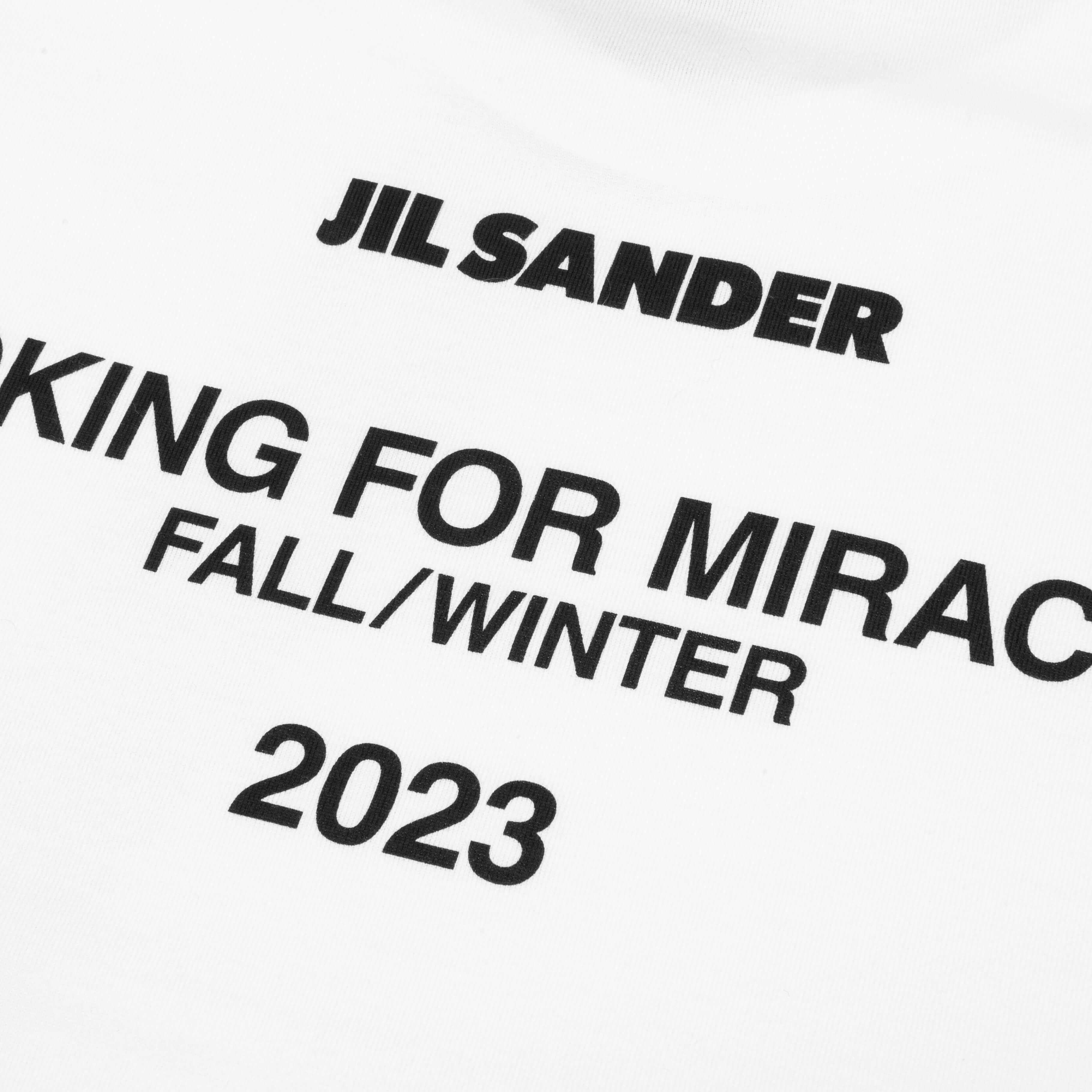 Looking for Miracles Layered Sweater With T-Shirt - Open White, , large image number null