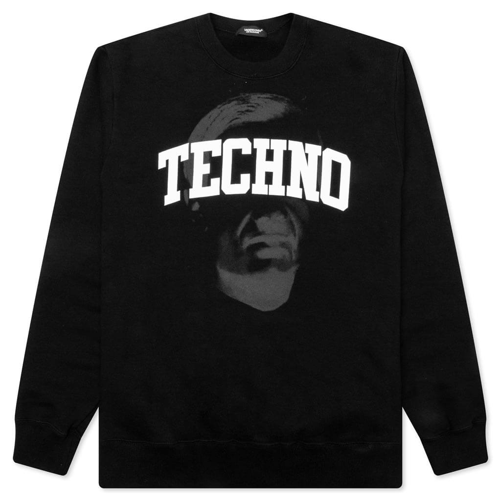 Techno Sweatshirt - Black, , large image number null