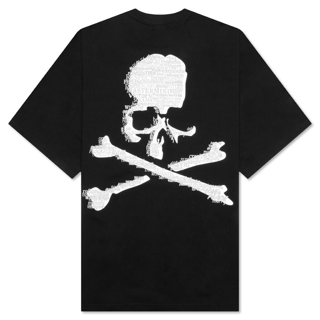 Word Skull T-Shirt - Black, , large image number null