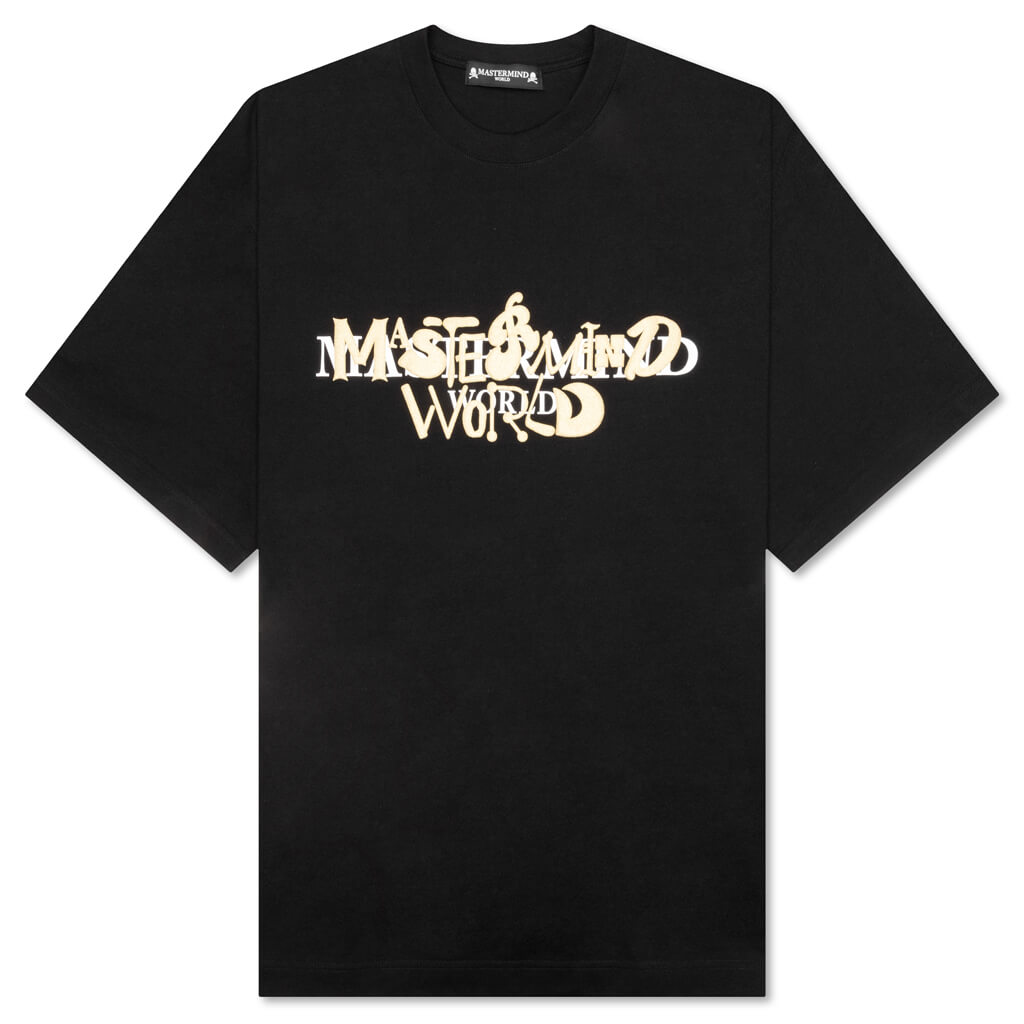 Word Skull T-Shirt - Black