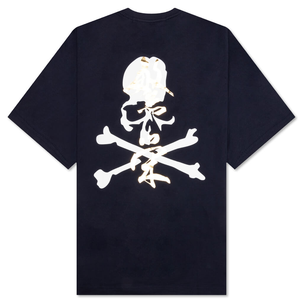 Navy Printed T-Shirt - Navy, , large image number null