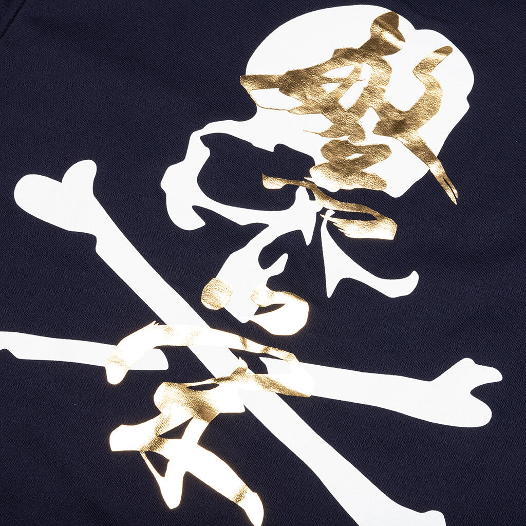 Navy Printed T-Shirt - Navy, , large image number null