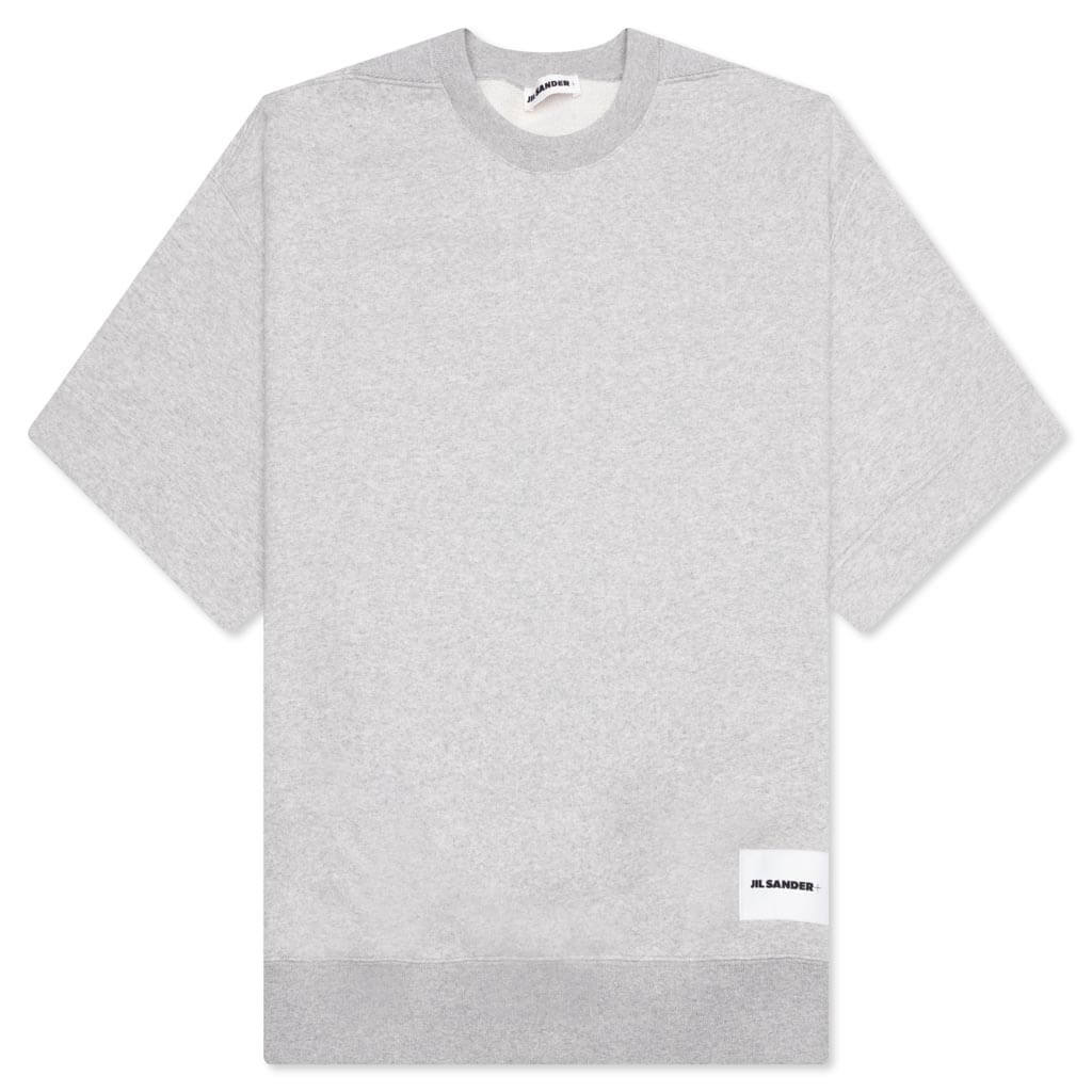 Crew Neck T-Shirt - Powder Grey