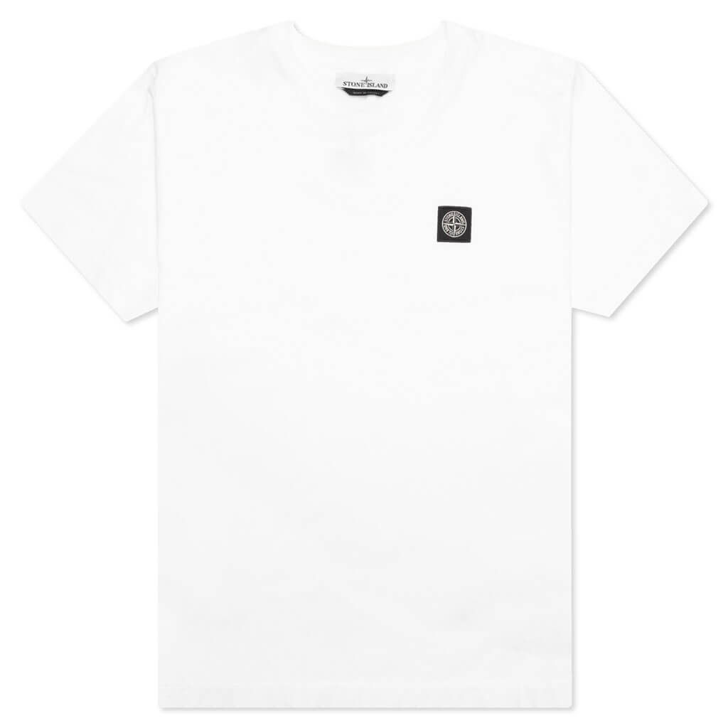 Compass Patch Logo S/S T-Shirt - White