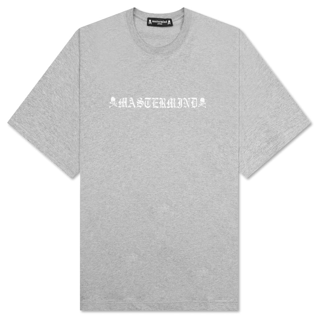 Top Grey Printed T-Shirt - Top Grey