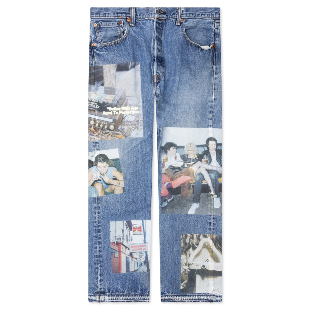 Tabloid Denim - Blue, , large image number null