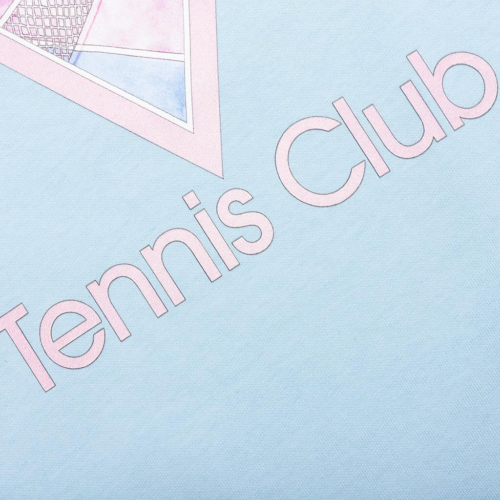 Tennis Club Icon Tee - Pale Blue, , large image number null