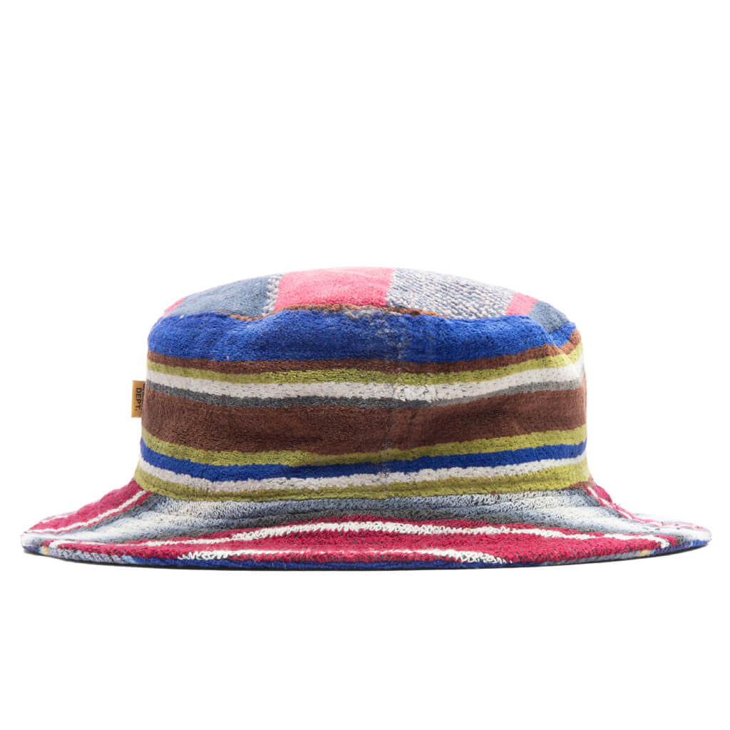 Terry Cloth Bucket Hat - Multi, , large image number null