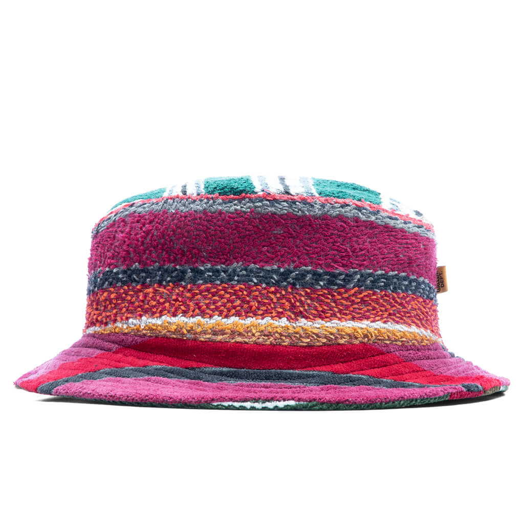 Terry Cloth Bucket Hat - Multi