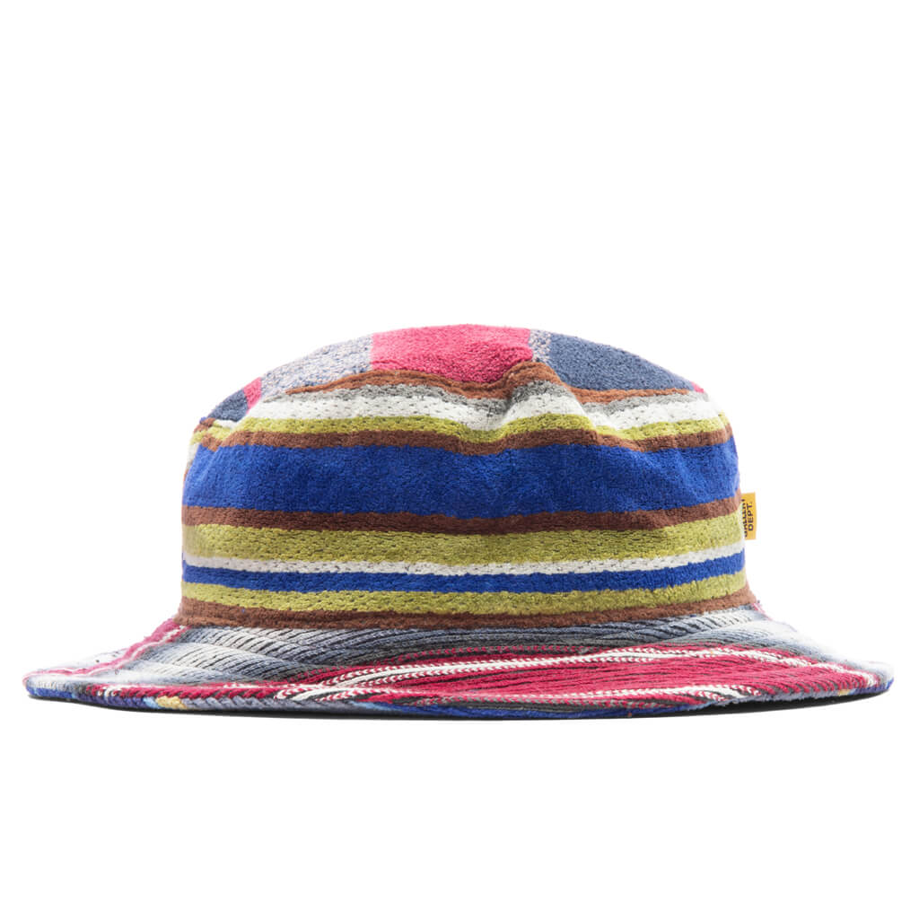 Terry Cloth Bucket Hat - Multi, , large image number null