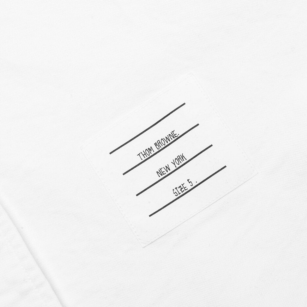 Classic Fit Shirt W/ RWB Armbands - White, , large image number null