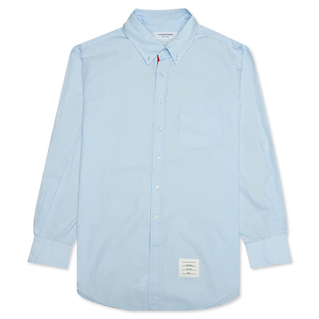 Classic L/S Button Down Shirt W/ GG Placket - Light Blue