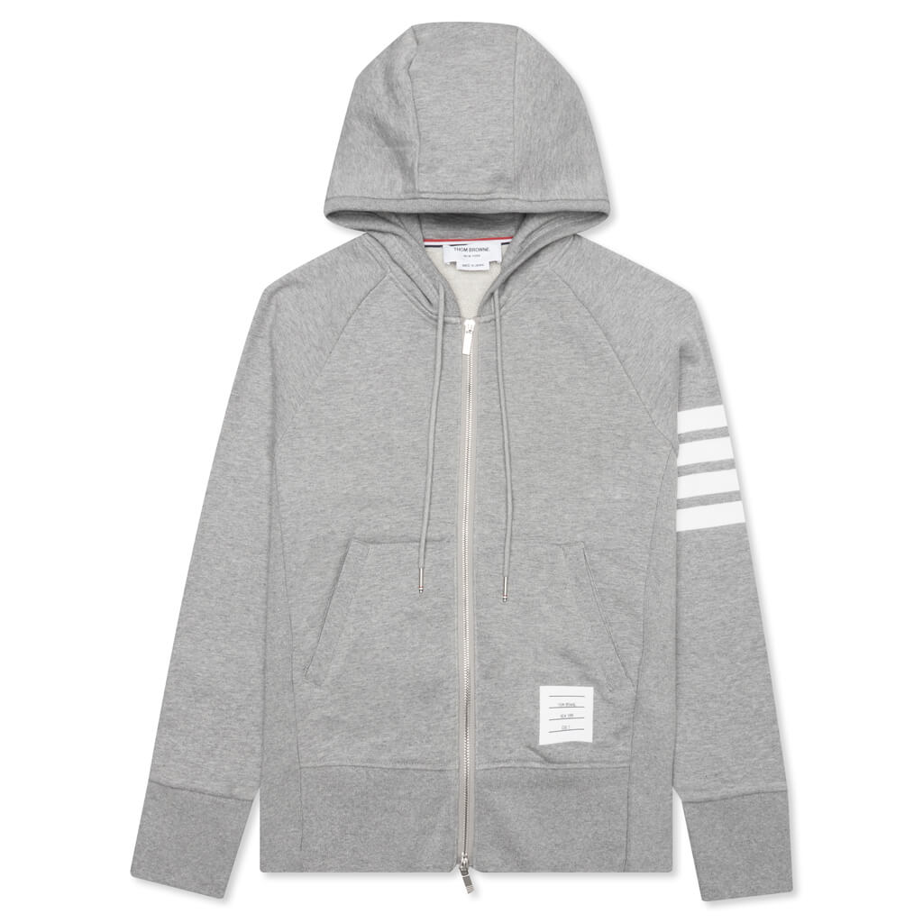 Classic Full Zip Hoodie - Grey