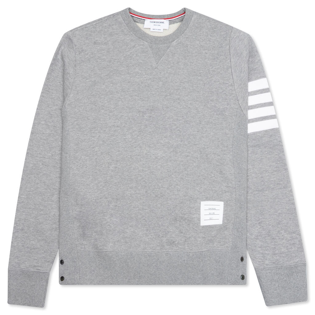Engineered 4-Bar Jersey Sweatshirt - Grey