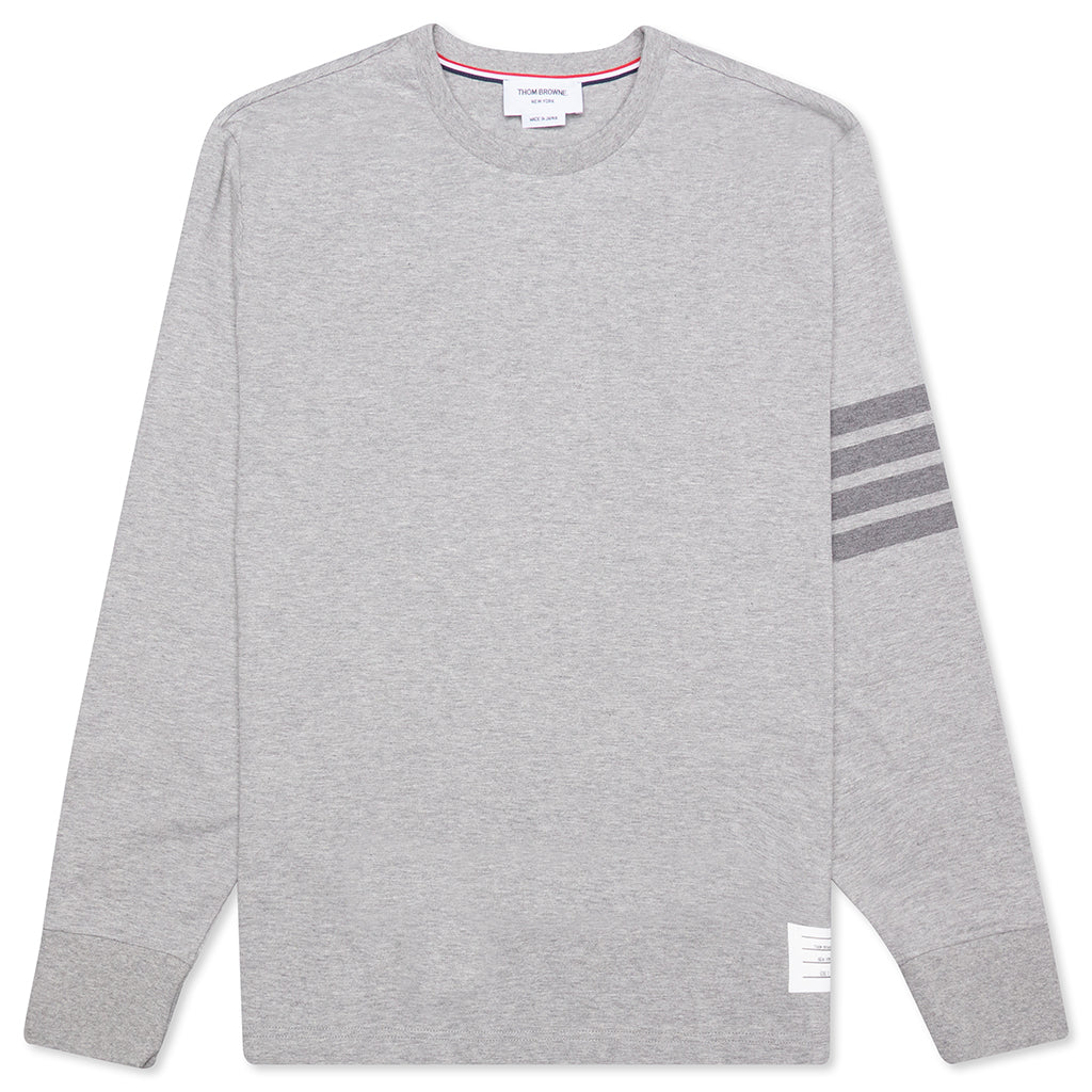 L/S Rugby Tee - Light Grey