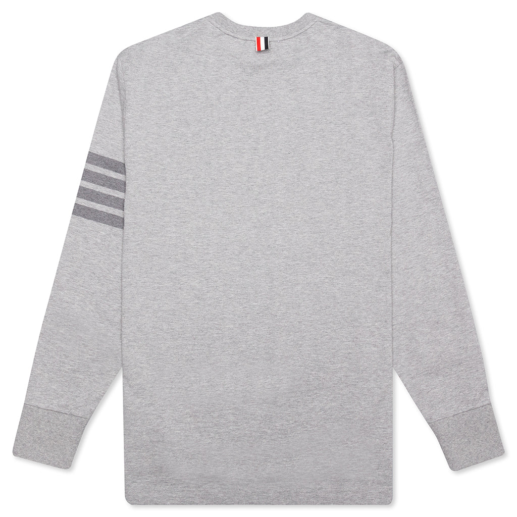 L/S Rugby Tee - Light Grey