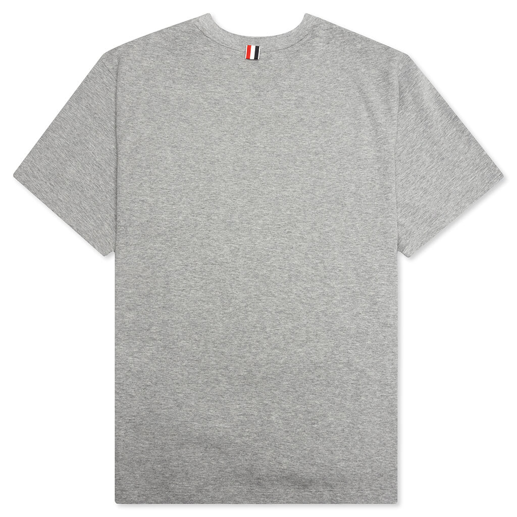 Oversized S/S Pocket Tee - Light Grey