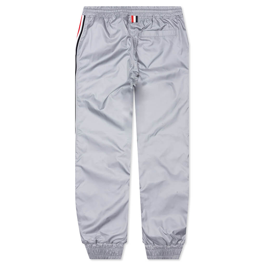 Ripstop RWB Side Stripe Track Pants - Light Grey