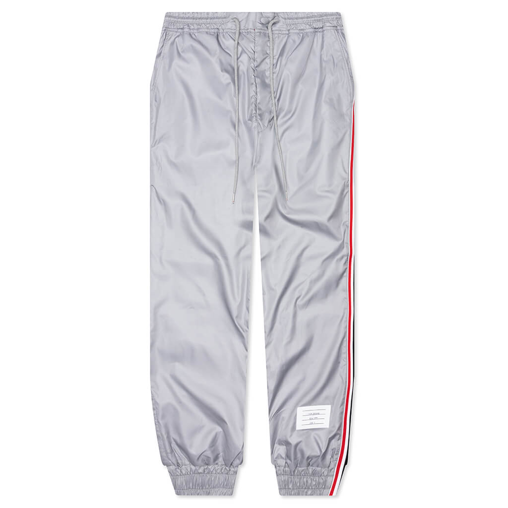 Ripstop RWB Side Stripe Track Pants - Light Grey