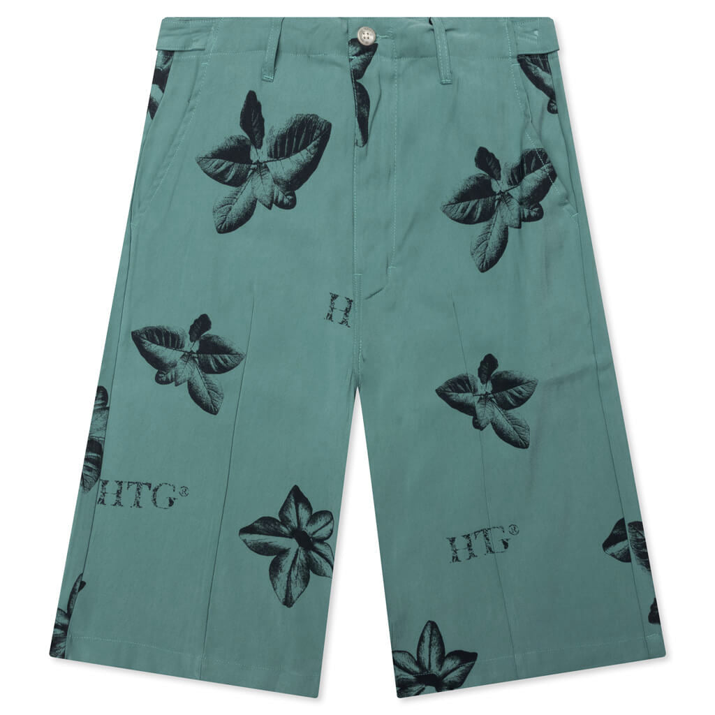 Tobacco Shorts - Teal, , large image number null